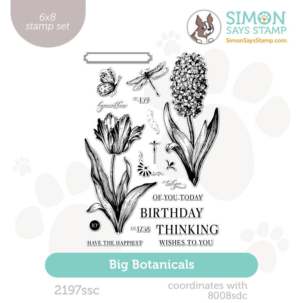 Simon Says Clear Stamps Big Botanicals 2197ssc You Are My Favorite
