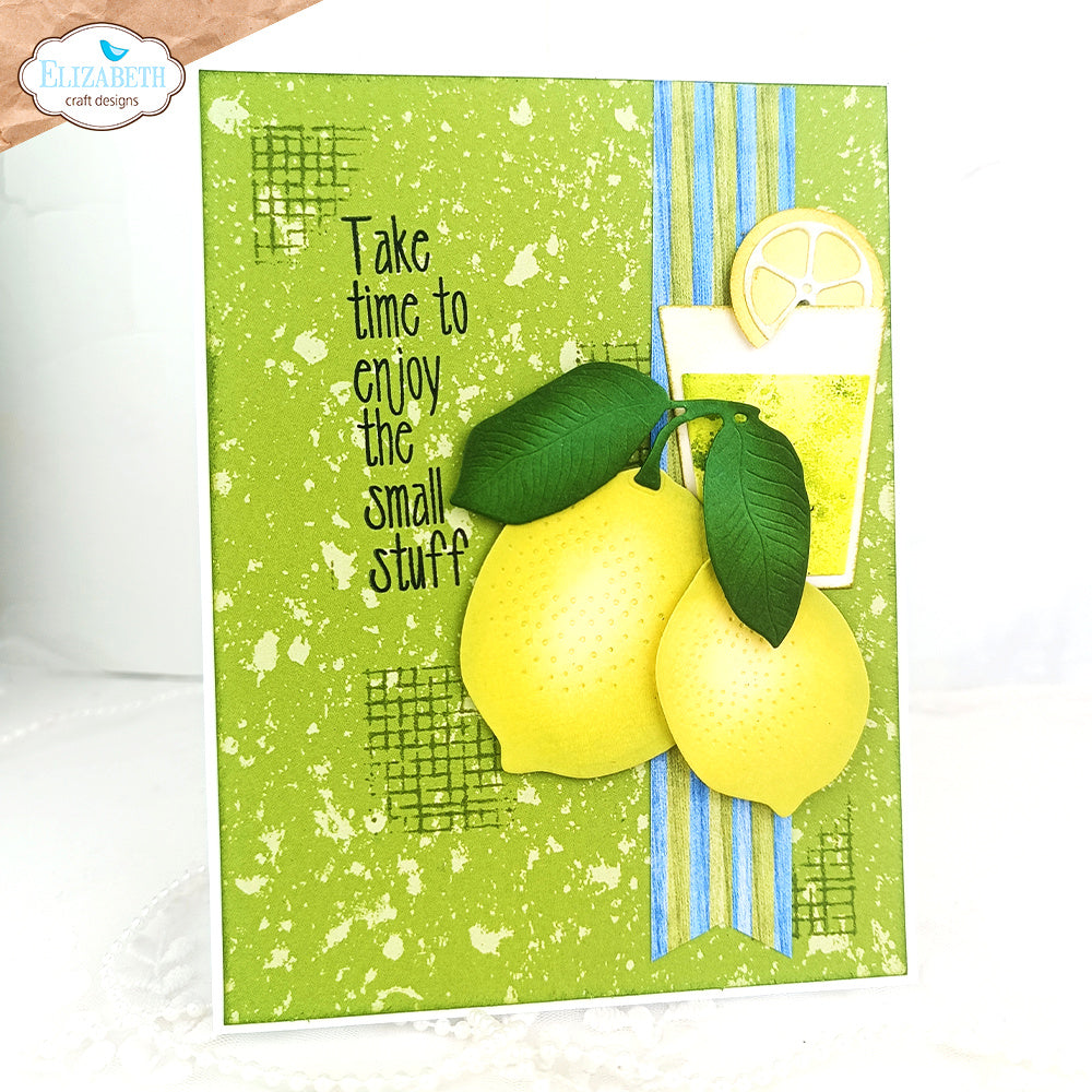Elizabeth Craft Designs Fresh Fruit Dies 2233 lemons