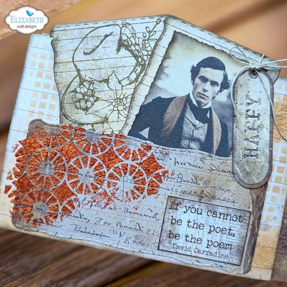 Elizabeth Craft Designs Build a Journal Dies 2292