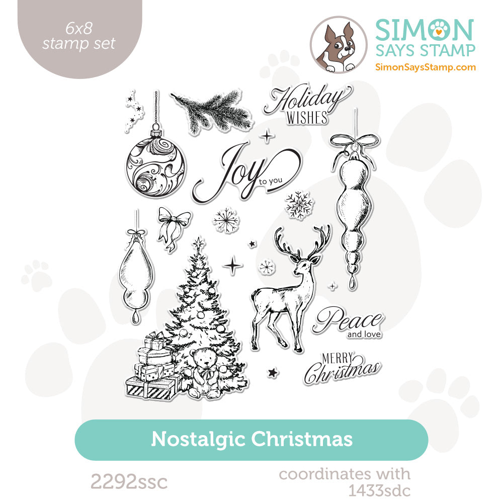 Simon Says Clear Stamps Nostalgic Christmas 2292ssc And Everything Nice