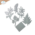 Elizabeth Craft Designs Fern and Greenery Dies 2308