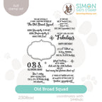 Simon Says Clear Stamps Old Broad Squad 2308ssc Shine On
