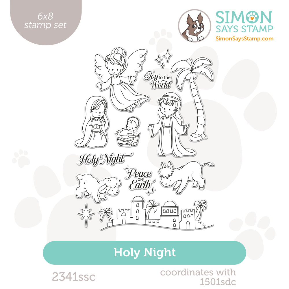 Simon Says Clear Stamps Holy Night 2341ssc And Everything Nice