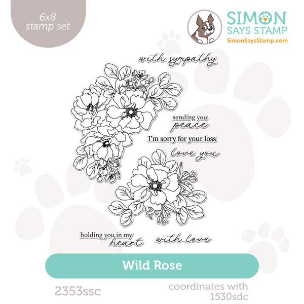 Simon Says Clear Stamps Wild Rose 2353ssc In My Heart – Simon Says