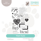 Simon Says Clear Stamp Heart Suite 2369ssc Heart to Heart