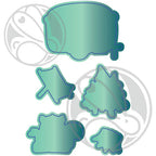 The Rabbit Hole Designs Glamping with Tailette Dies trh-236d