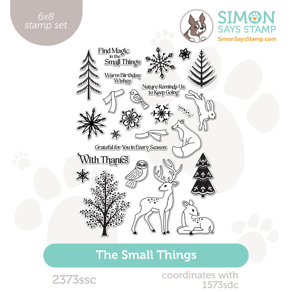 Simon Says Clear Stamps The Small Things 2373ssc
