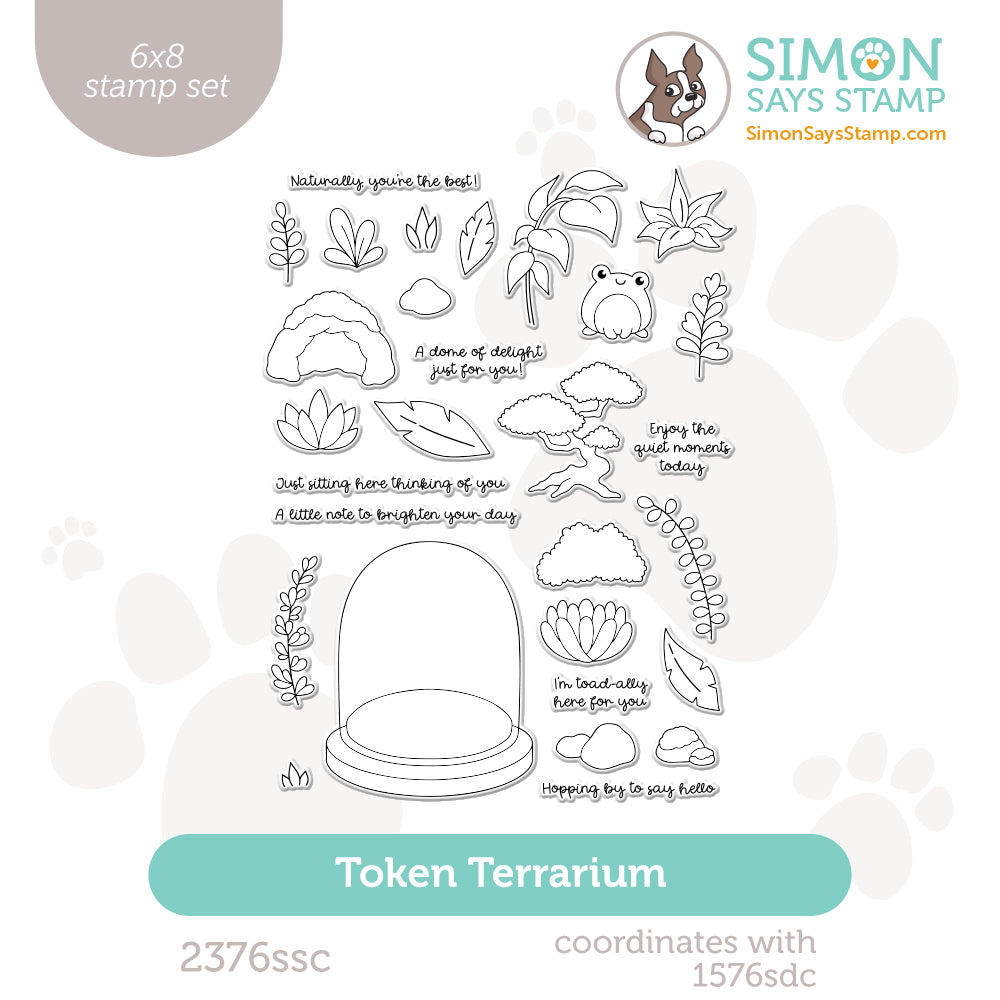 Simon Says Clear Stamps Token Terrarium 2376ssc Always There