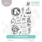 Simon Says Clear Stamps Vintage Bunnies 2379ssc