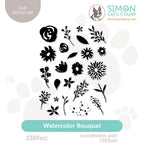 Simon Says Clear Stamps Watercolor Bouquet 2389ssc