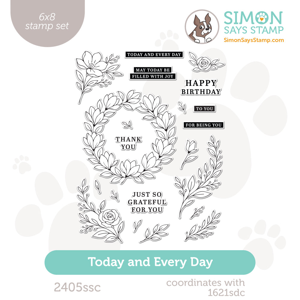 Simon Says Clear Stamps Today and Every Day 2405ssc Stamptember