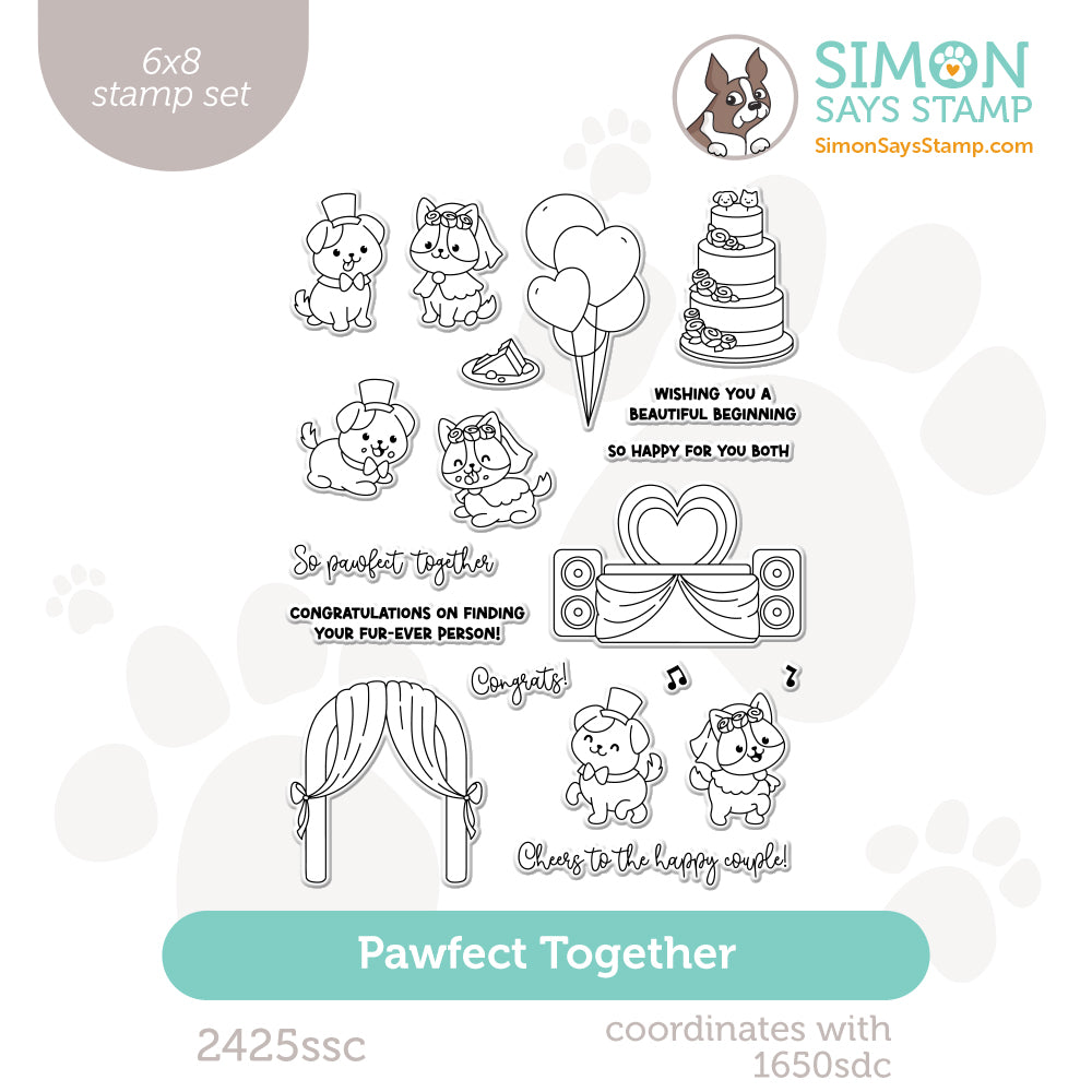 Simon Says Clear Stamps Pawfect Together 2425ssc Always There