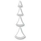 Poppy Stamps Nordic Tree Toppers Die 2581 pieces