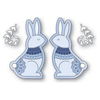 Poppy Stamps Nordic Bunnies Dies 2584