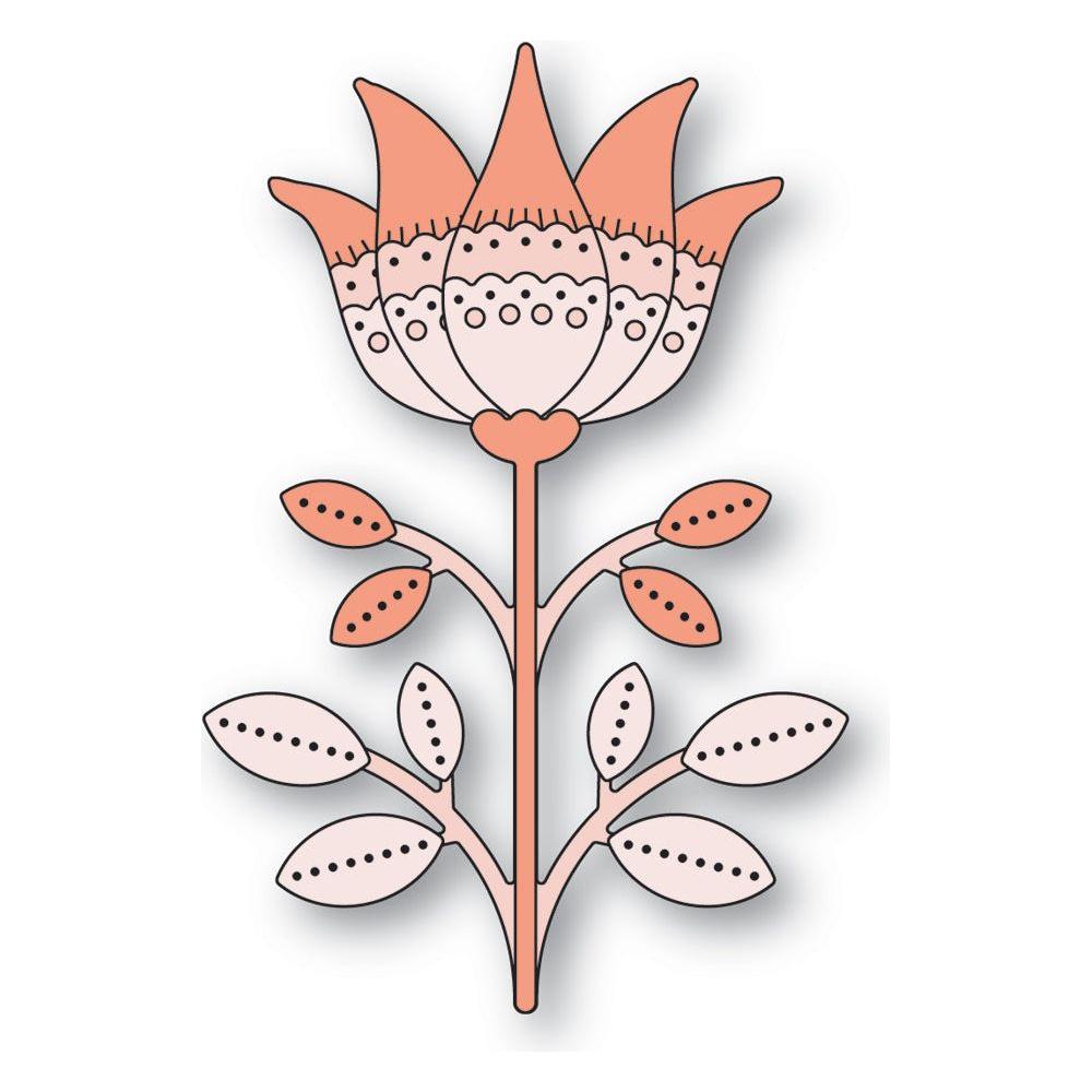 Poppy Stamps Nordic Crown Flower Dies 2610