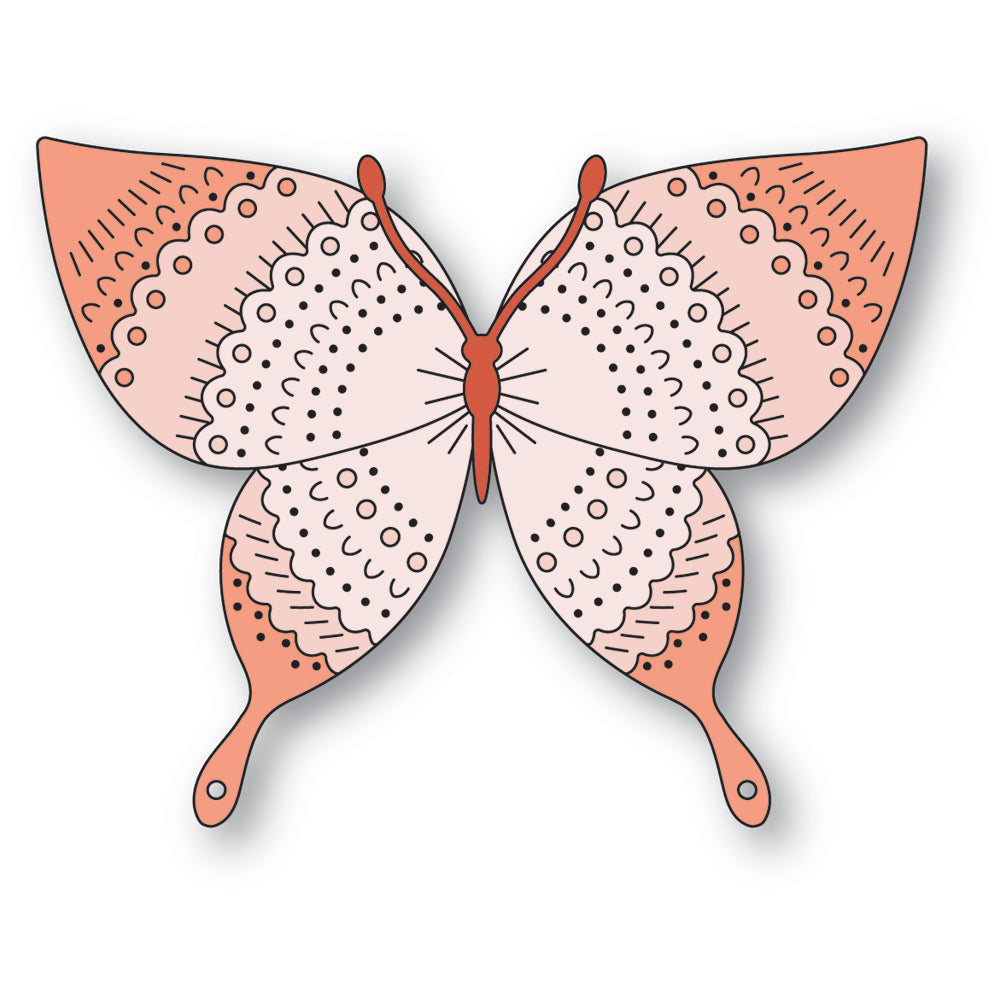 Poppy Stamps Nordic Spectacular Butterfly Dies 2614