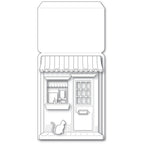 Poppy Stamps Corner Shoppe Pop Up Easel Set Dies 2623