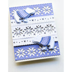 Poppy Stamps Nordic Wintertide Border Set Dies 2633 bears