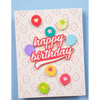 Poppy Stamps Festive Balloons Die 2695
