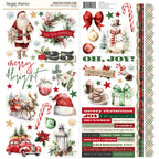 Simple Stories Vintage Old-Fashioned Christmas 12 x 12 Collector's Essentials Kit 27601