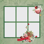 Simple Stories Vintage Old-Fashioned Christmas Page Pieces 27633
