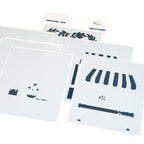 Pinkfresh Studio Flower Market Stamps Dies And Stencils Bundle