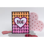 Therm O Web Deco Foil Smitten Toner Card Fronts 5684 Love You