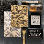 Ranger Tim Holtz Distress Crayon WALNUT STAIN TDB49654 skulls | color-code:ALT995