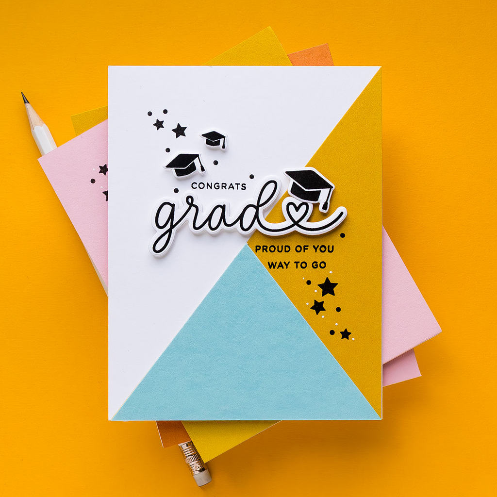CZ Design Grad Basics Wafer Dies czd266c Moments in Time Graduation Card | color-code:ALT08
