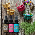 Tim Holtz Distress Spray Stain Gathered Twigs Ranger TSS42310 Mini Easter Baskets | color-code:ALT03