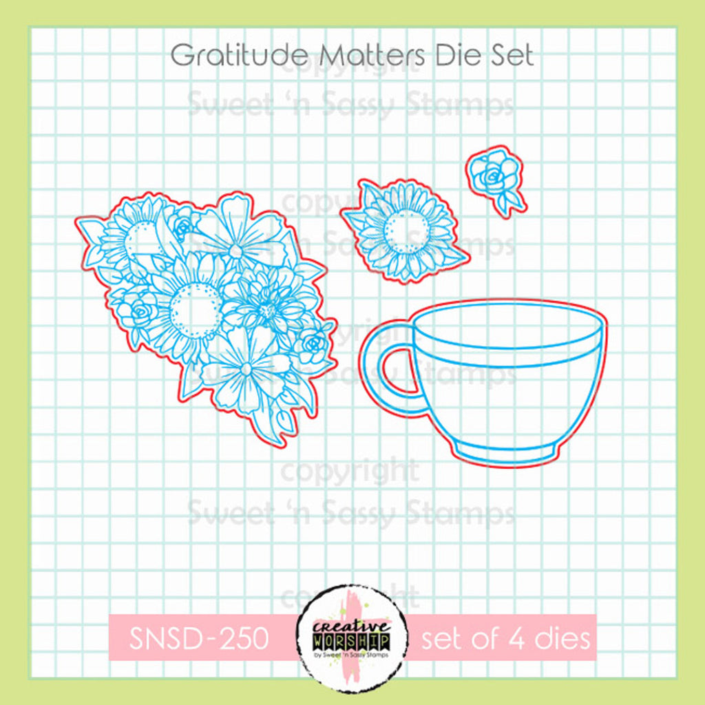 Sweet 'N Sassy Gratitude Matters Dies snsd-0250