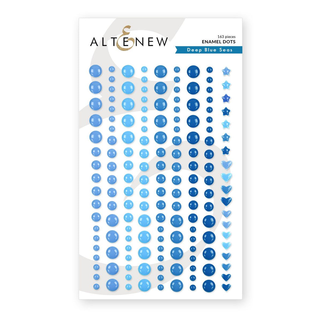 Altenew Deep Blue Seas Enamel Dots alt8840