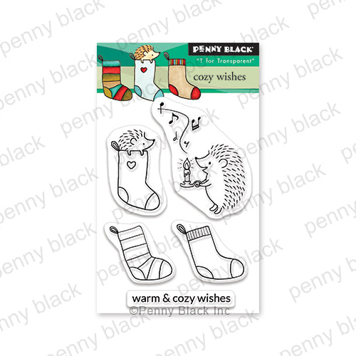 Penny Black Clear Stamps Cozy Wishes 30-770