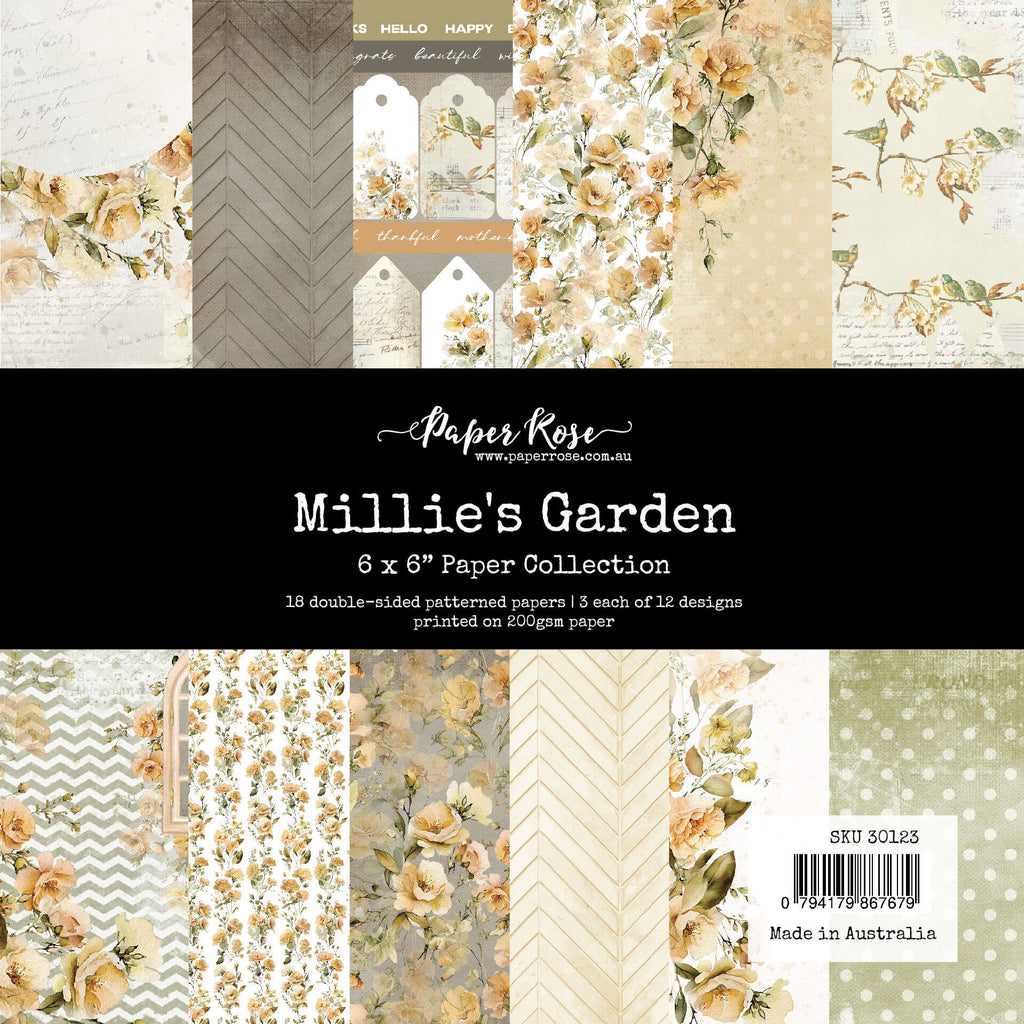 Paper Rose Millie’s Garden 6x6 Paper 30123