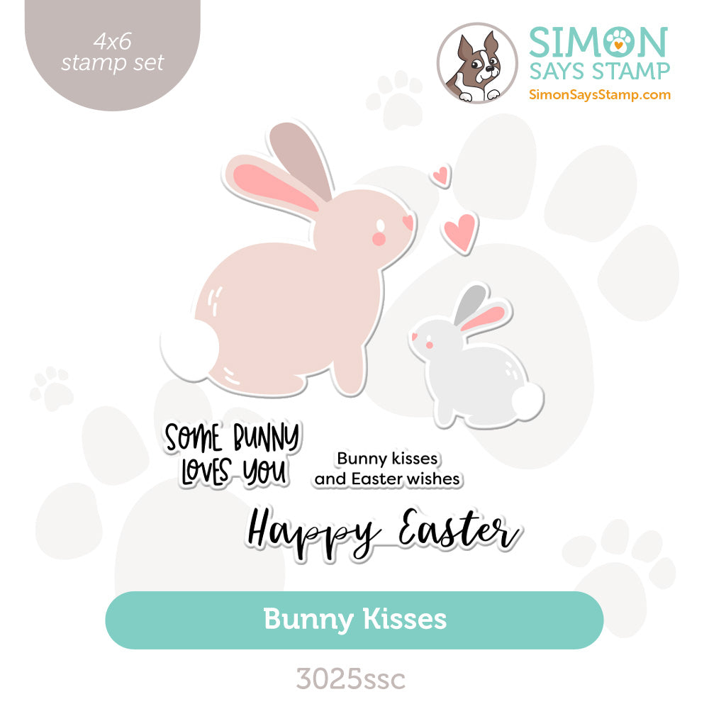 Simon Says Clear Stamps Bunny Kisses 3025ssc Splendor