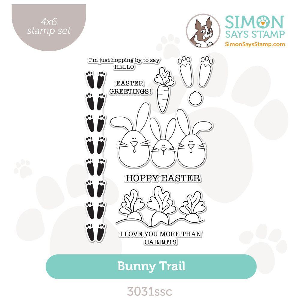 Simon Says Clear Stamps Bunny Trail 3031ssc Splendor