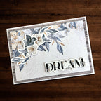 Paper Rose Morning Memories Embossed Die Cuts 30348 dream card