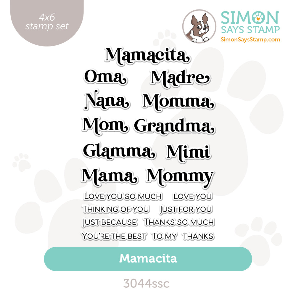 Simon Says Clear Stamps Mamacita 3044ssc Be Bold