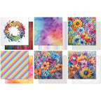 Paper Rose Rainbow Twirl 6x6 Paper 30450 pages