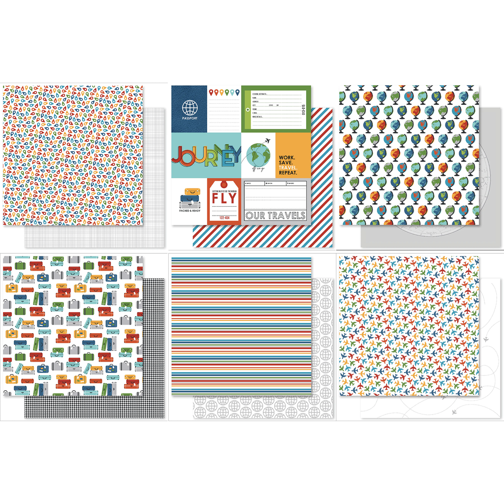 Paper Rose Are We There Yet 12x12 Paper 30630 sheets