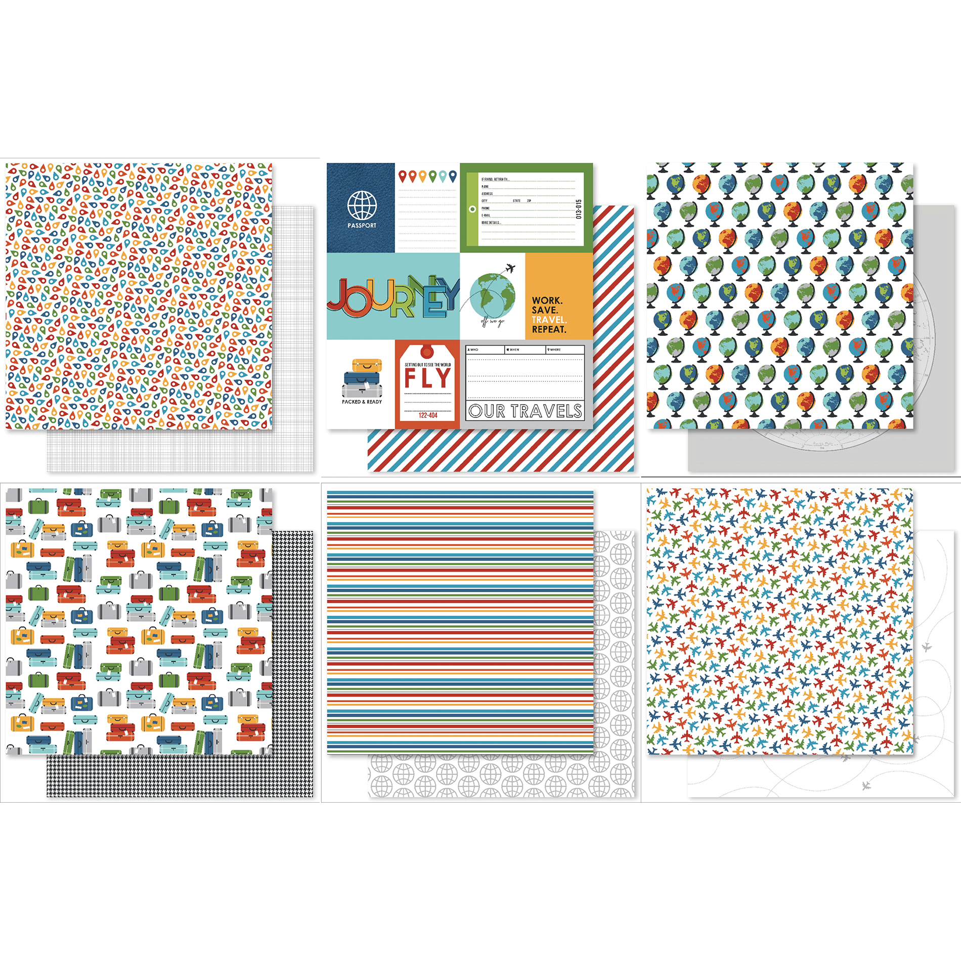 Paper Rose Are We There Yet 12x12 Paper 30630 sheets