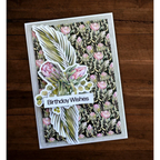 Paper Rose Blooming Proteas 6x6 Paper 30816 floral birthday wishes