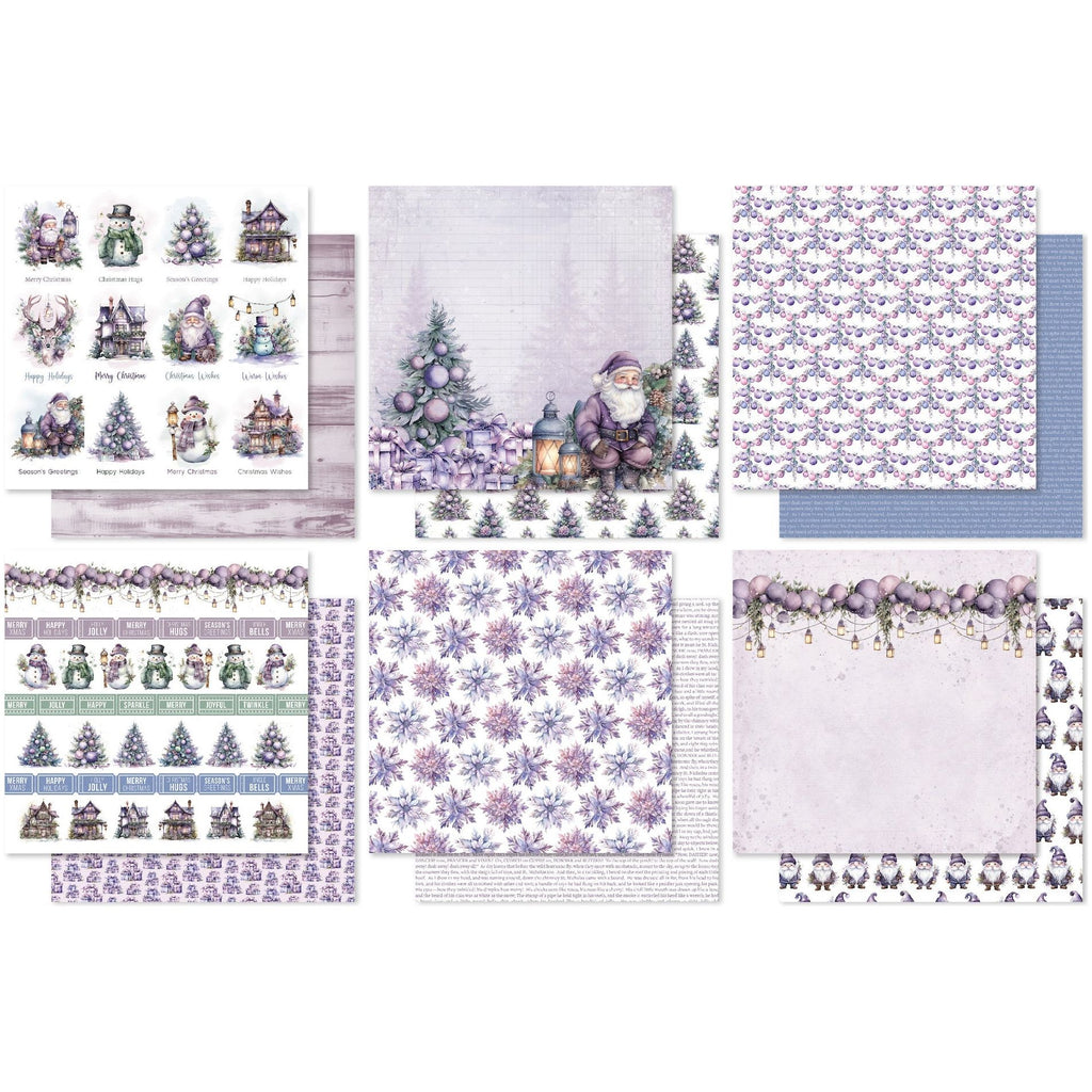 Paper Rose Enchanting Christmas 12 x 12 Paper 30939 pages