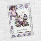 Paper Rose Enchanting Christmas Embossed Die Cuts 30989 merry santa 
