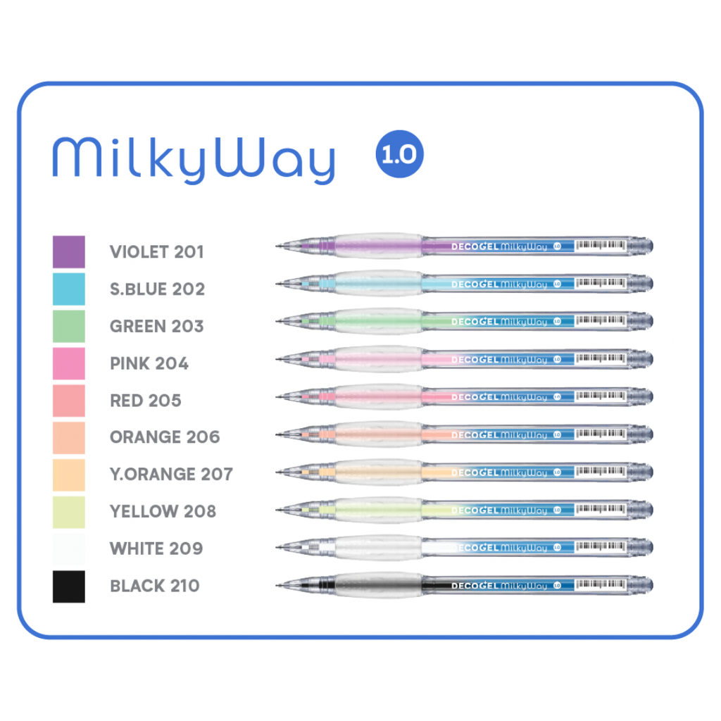 Karin DecoGel Cosmic Collection DecoGel Pen Set 30c5 milky way