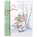Penny Black Clear Stamps Snow Bears 31-015 collect moments not things