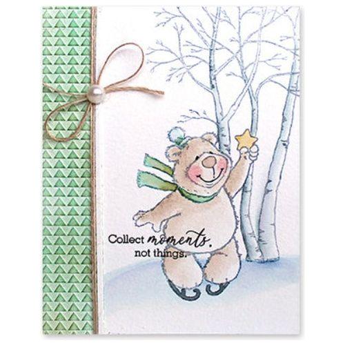 Penny Black Clear Stamps Snow Bears 31-015 collect moments not things