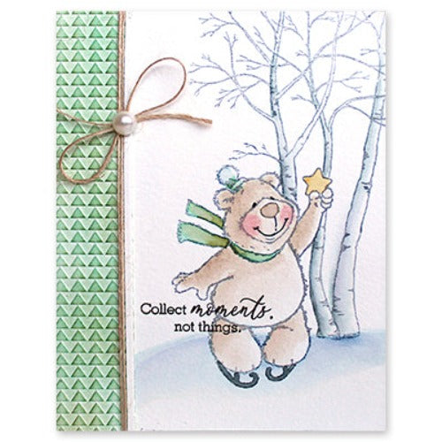 Penny Black Clear Stamps Snow Bears 31-015 collect moments not things