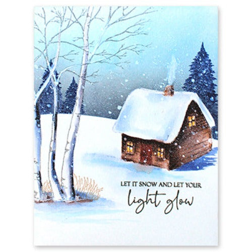 Penny Black Clear Stamps Woodland 31-019 light glow