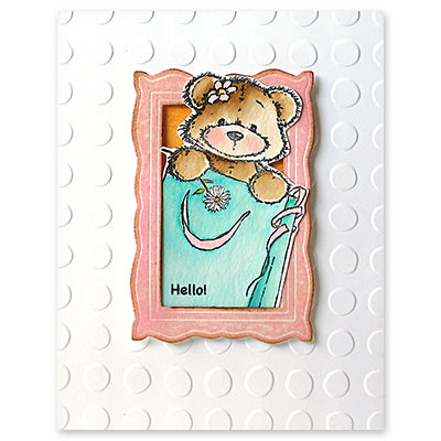 Penny Black Clear Stamps Daisy Darlings 31-040 hello